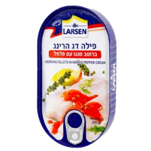 לרסן פילה הרינג פלפל + מנגו 200 גר