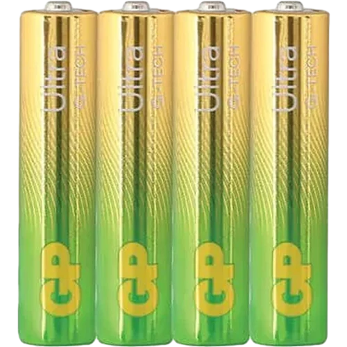 סוללות GP Ultra Alkaline AAA, מארז רביעייה