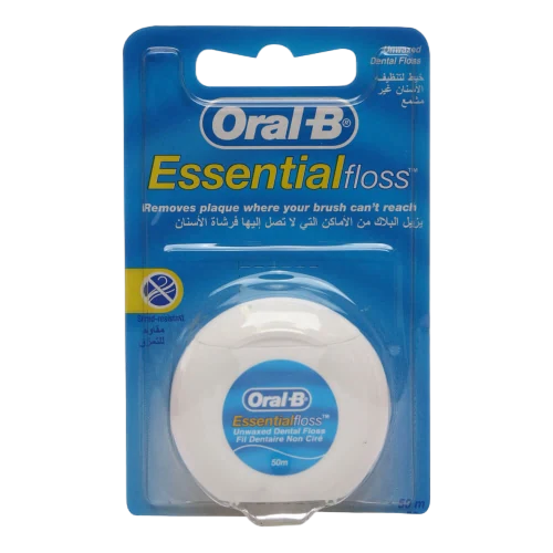 חוט דנטלי Oral-B ללא שעווה, 50 מטר