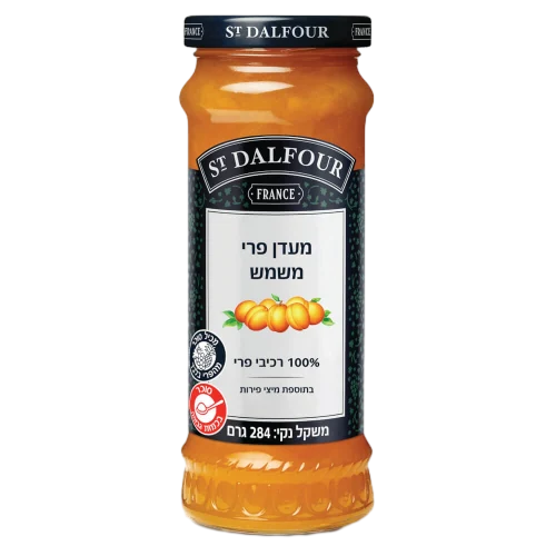 מעדן פרי St. Dalfour משמש ללא תוספת סוכר, 284 גרם