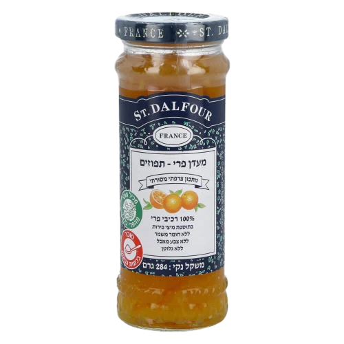 מעדן תפוזים ללא תוספת סוכר, 284 גרם