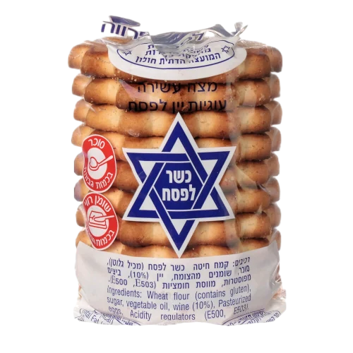 מצה עשירה גלגל גדול 400 גר'