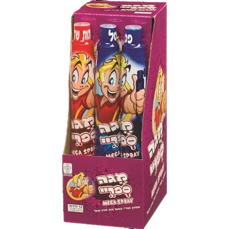 ממתק ספריי בטעם פטל