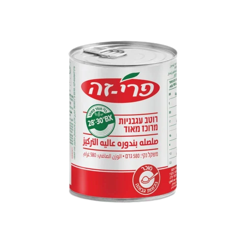 רסק עגבניות 28% 600 ג` פרי זה