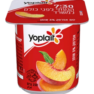 יוגורט יופלה בטעם אפרסק 3% 150 גרם