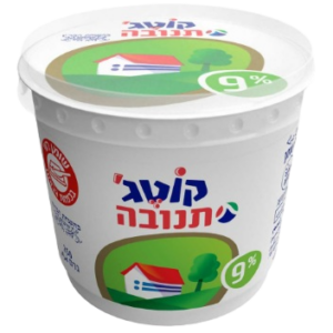 קוטג' תנובה 9% שומן 250 גרם