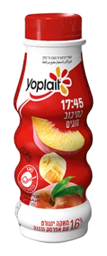 משקה יוגורט יופלה בננה אפרסק 1.5% 250 גרם