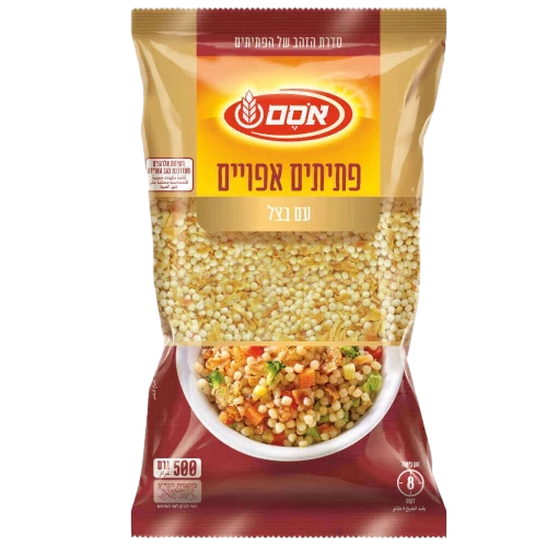 פתיתים אפויים עם בצל 500 גר'