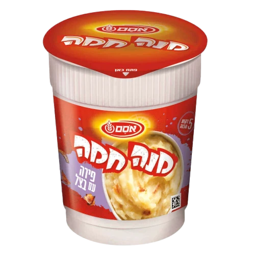 מנה חמה פירה ובצל