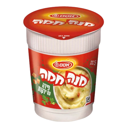 מנה חמה פירה ירקות
