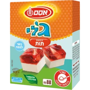 אסם גלי בזק תות צבע טבעי