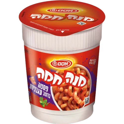 מנה חמה פסטה עם עגבניות