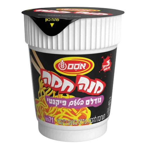 מנה חמה נודלס פיקנטי