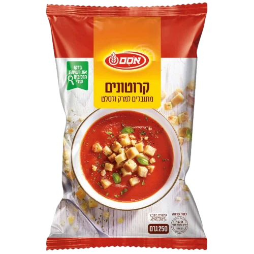 אסם קרוטונים מתובלים