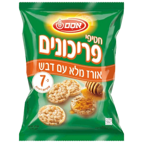 חטיף פריכונים אורז מלא