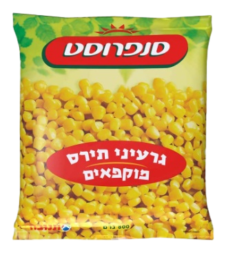 תירס גרעינים סנפרוסט 800 גרם