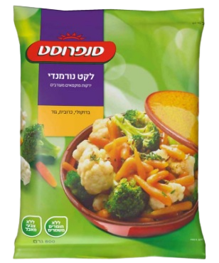 לקט ירקות נורמנדי סנפרוסט 800 גרם