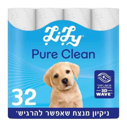 נייר טואלט לילי לבן 32