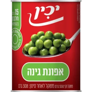 אפונת גינה יכין, 335 גרם