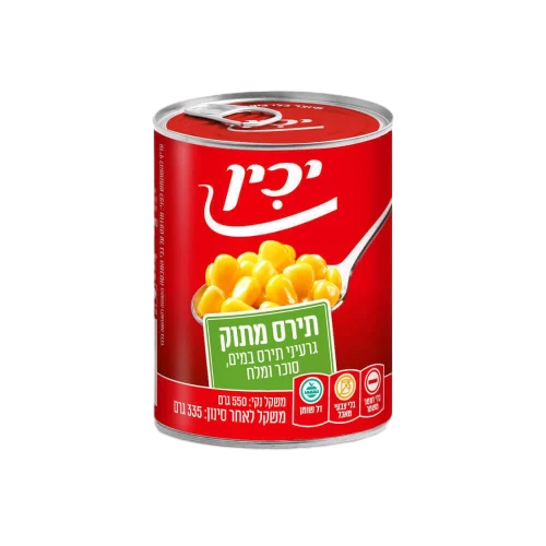 גרעיני תירס מתוק יכין, 335 גרם