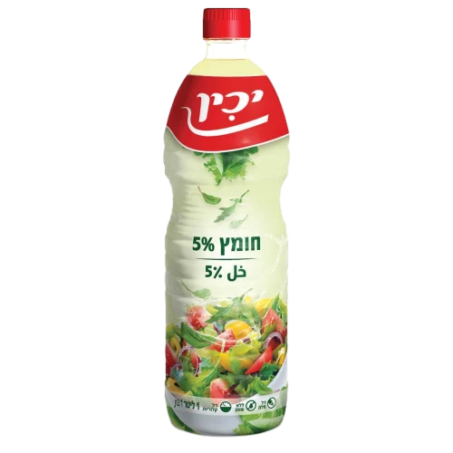 חומץ 1 ל` יכין