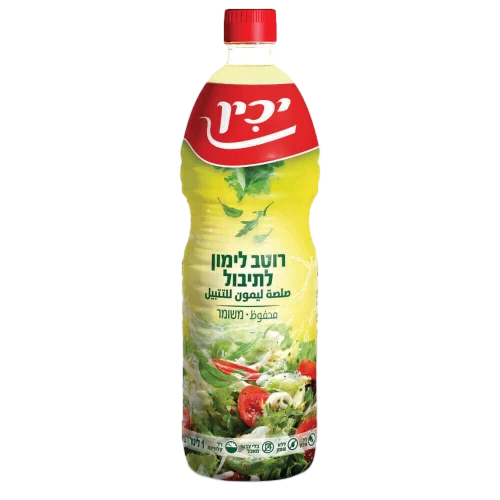מיץ לימון 1 ל יכין
