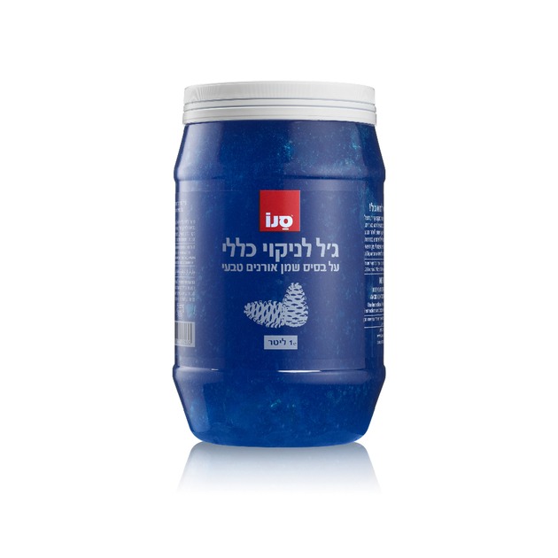 ג’ל לניקוי כללי - סנו על בסיס שמן אורנים - 1 ק״ג