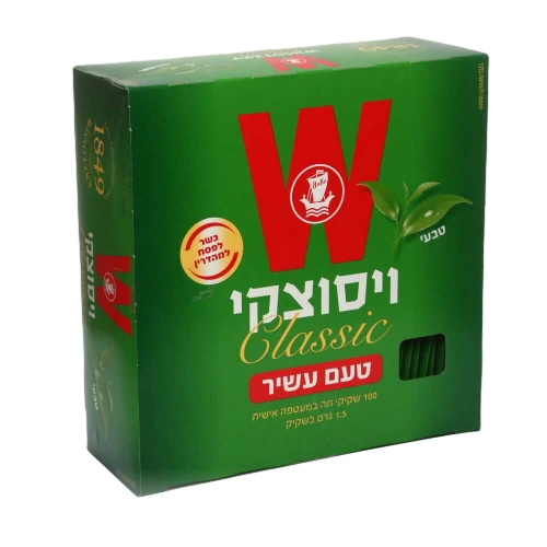 תה ויסוצקי 1.5/100 במעטפה