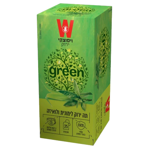 תה ירוק עם לימונדה