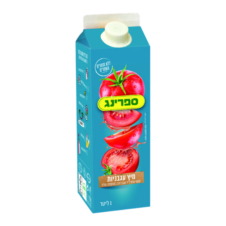 ספרינג-עגבניות 1 ליטר קרטון