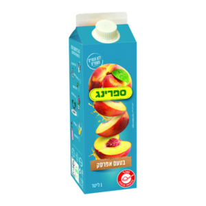 ספרינג-אפרסק 1 ליטר קרטון