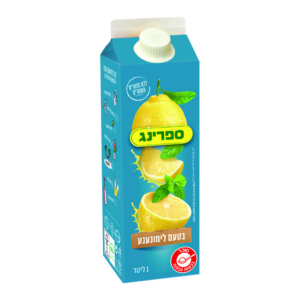 ספרינג-לימונענע 1 ליטר קרטון