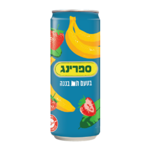 ספרינג תות בננה פחית