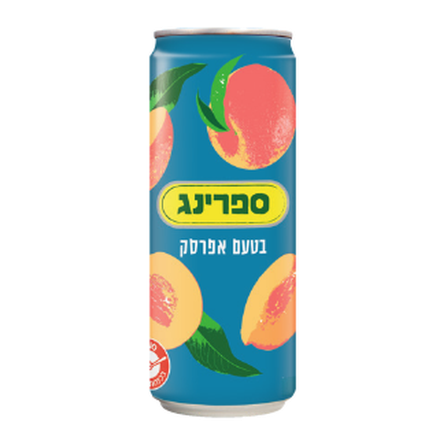 ספרינג אפרסק פחית