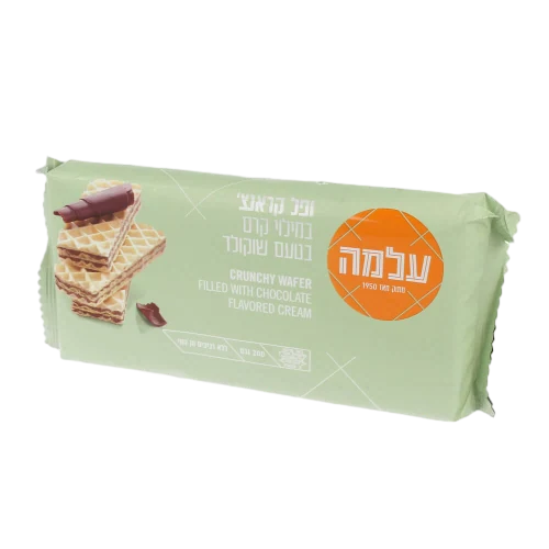 וופל עלמה בלגי-שוקו 200 גר"