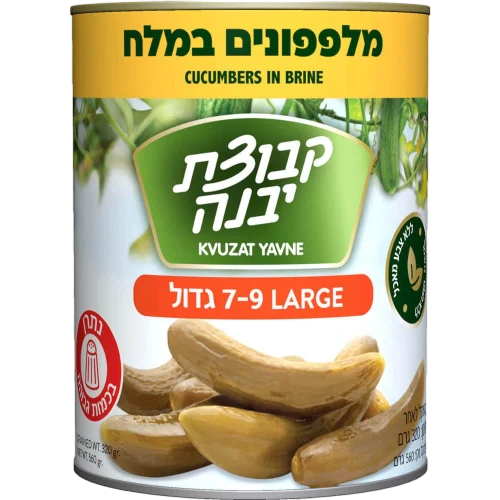 מלפפון 7-9 מלח + 20%