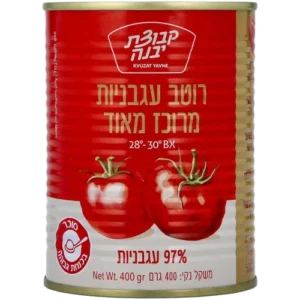 רוטב עגבניות מרוכז מאוד קבוצת יבנה, 400 גרם