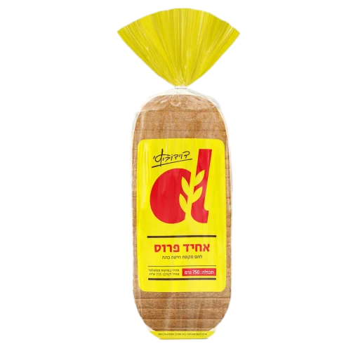 לחם אחיד פרוס 750 גרם
