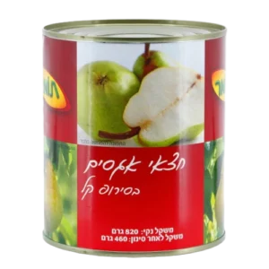 אגסים חצאים 820גרם