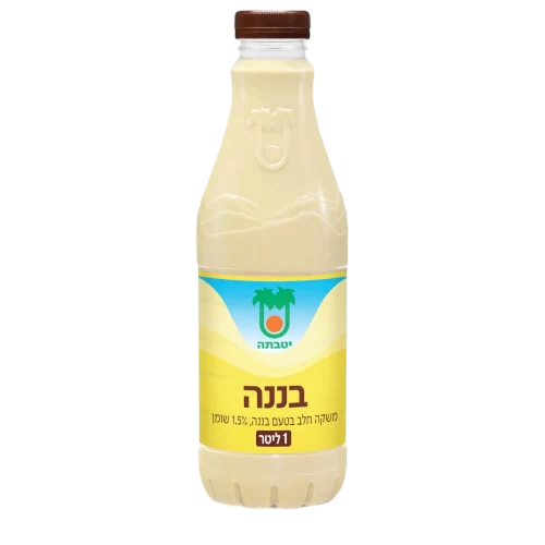 1 ליטר משקה בננה