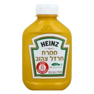 חרדל היינז בקבוק לחיץ