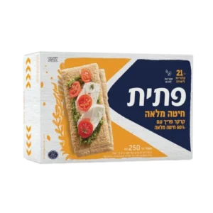 פתית קרקר-חיטה מלאה 250 גר"