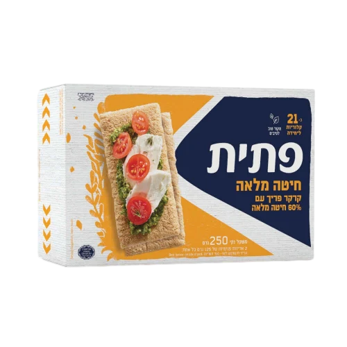 פתית קרקר-חיטה מלאה 250 גר"