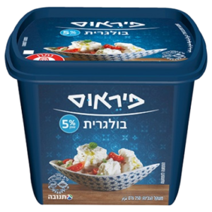 בולגרית פיראוס 5% שומן 250 גרם