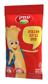 גבינה צהובה אצבעות עמק 28% שומן 172 גרם