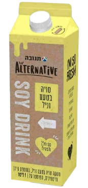 משקה סויה בטעם וניל אלטרנטיב 1 ליטר