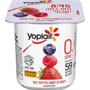יוגורט דיאט 0% יופלה פירות יער 150 גרם