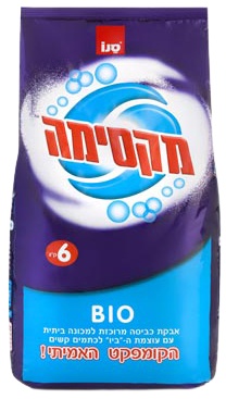 אבקת כביסה סנו מקסימה Bio - משקל 6 ק''ג