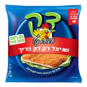 שניצל דק בציפוי פריך מאמא עוף 700 גרם