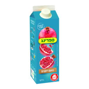 ספרינג-רימונים 1 ליטר קרטון